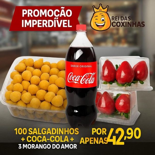 100 Salg + Coca + Morango